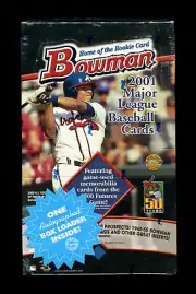 2001 Bowman Baseball Hobby Box Factory Sealed