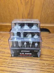 Tool Shop 12 Piece Starter Router Bit Set