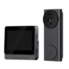 Automatic Snapshot Wireless Video Doorbell Phone with 4 3 Inch Display