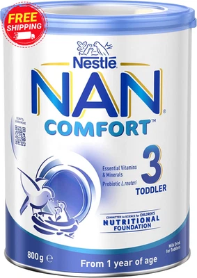 Nestlé NAN Comfort 3 Toddler Milk Drink Stage 3 From 1 Year 800g Formula