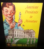 Marx Presidents Booklet, mid-1950s, FREE SHIPPING