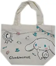 Sanrio Mini Tote Lunch Tote Bag, Canvas, Cotton, Cloth, Bento Box, Small, Cute, Character, Cinnamoroll B