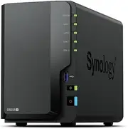 Synology DiskStation DS225+ 2-Bay 3.5" Diskless, Intel Celeron CPU, 2GB RAM, 1x 2.5GbE, 1x 1GbE, 2X USB 3.2