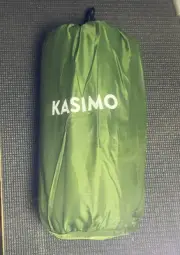 KASIMO Camping Sleeping Pad, Ultralight Camping Mat with Built In Pillow