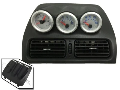 01 05 Lexus Is300 Dash Center Air Vent 52mm Triple Gauge Pod Mount READ