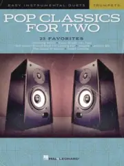Pop Classics for Two Trumpets Easy Instrumental Duets Book NEW 000303022