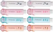 SHOWERORO Cute Cat Paw Erasers Pcs Kawaii Writing Supplies for Girls Retractable Erasers for School Office Home