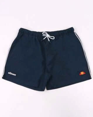 Ellesse Dem Slacker Piped Swim Shorts - Navy - BNWT