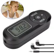 NEW Portable Mini FM Radio Pocket Radio Small Radio Transistor Walking Running