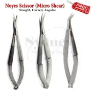 Micro Noyes Spring Scissors Dental Instruments Precision Surgical Ophthalmic