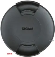 LCF-62 III Official SIGMA Front Lens Cap / for 24mm F2 DG DN SE etc.