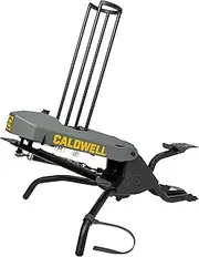[Caldwell] Claymore Target Thrower 50 Clay Capacity, 55 Yd Throw with Foot Pedal for Single Person Use - No Electricity Needed for Clay Throwing, Hunting, Shooting Sports