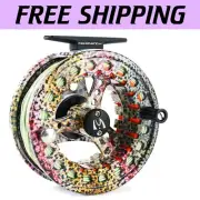 Lightweight and Rugged 5/6wt Fly Fishing Reel - Quick Retrieval & Drag System