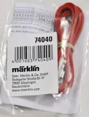 Marklin 74040 C Track Feeder Wire Set, to power Märklin H0, Ships fast from US!