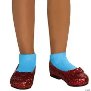 Girl's Wizard of Oz Dorothy Sequin Shoes - Rubie's