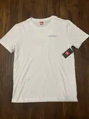 NWT Quicksilver Graphic White Surf T-Shirt Graffiti JNCO Style Men's Size Large