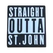 Straight Outta St.John Shoe Charm