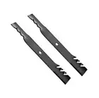 Predator Gator Type Mulching Blades for 46" Husqvarna Craftsman Ride on Mowers
