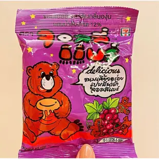 泰國7-11限定水果小熊軟糖-現貨