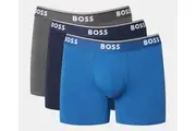 Hugo Boss Men's Power Boxer Briefs 3-Pack - Dark Grey/Blue/Navy