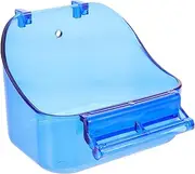 ifundom Parrot Shower Box Compact Bird Bathtub for Birds Safe Easy to Clean Bathing Container with Smooth Edges for Parakeets and Budgies
