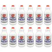12PK White King 1.25L Detergent Bleach Floor Kitchen/Bathroom Cleaning Liquid