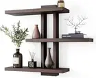 Variable Wood Floating Shelves Set of 3, Wall Cube Shelves 28.35" Max, Wall Shel