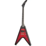 Epiphone Dave Mustaine Flying V Prophecy Aged Dark Red Burst (Including Hard Cas