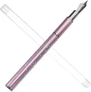 DECORNIJIA 1Set Multifunctional Nail Art Fountain Pen Brush with Replacement Beads Durable Painting Accessories for Manicures Nail Tool Kit for Women and Pink