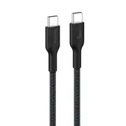 USB-C to USB-C Braided Cable 240W, 3.3ft/1m, Black