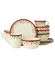 Lenox Holiday 12pc Dessert Set