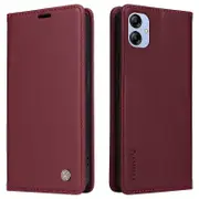 Flip Wallet Case for Samsung Galaxy A04e 4G/F04 4G/M04 4G YK- 001 Auto-absorbed Stand Phone Cover