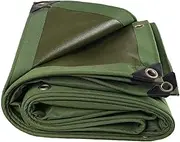 2m*2m Army Heavy Duty Canvas Tarp Tarpaulin Sun Blocked Dustproof Waterproof