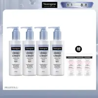 在飛比找momo購物網優惠-【Neutrogena 露得清】深層卸妝乳(200ml x4