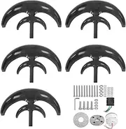Wind Turbines Generator Kit, 1200W Wind Turbine 5 Blade Wind Vertical Axis Generator for Boat Charging (48v)