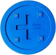 Xgdsnly Replacement Bar Stool Seat, Spare Parts, Comfortable Stool, Round Seat for Home, Office, Bedroom, Blue 32cm, as described