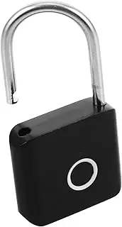 OATIPHO Fingerprint Luggage Lock Zinc Alloy Safe Drawer Lock Weatherproof Office Outdoor Cabinet Protection