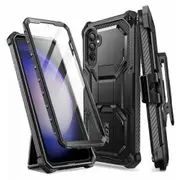 Full-body Rugged Case with Built-in Screen Protector for Samsung Galaxy S23 Fe (2023 Release)