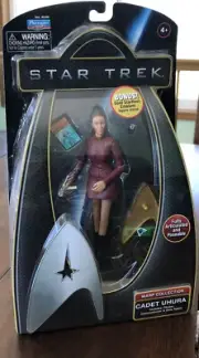 STAR TREK Warp Collection Cadet Uhura Accessories Posable 2009