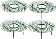 Abaodam 4Pcs Strawberry Climbing Frame Durable Plant Support Rack for Elevated Strawberry Growth for Balcony Garden and Outdoor Planting