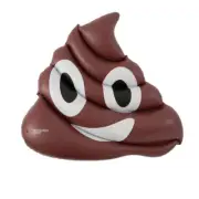 NEW We Love Summer Poo Emoji Pool Float By Anaconda