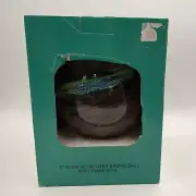 8" Glow In The Dark Gazing Ball With Stake 51"