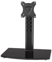 Single Monitor Stand Fits Max 32 inch Screen, Free-Standing Computer Desk Sta...