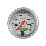 Autometer Ultra-Lite 3-3/8in Speedo Gauge 190KPH Electronic In Dash AU4487-M
