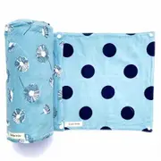 Earths Tribe Unpaper Towels Roll of 20 - Blue