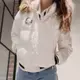 [二手] 近全新Top girl 專櫃品牌白色羽絨服，連帽外套、短版羽絨外套