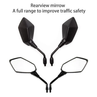 For Jeep Wrangler JK JL 2007-2018 Door Off Hinge Long Stem Rearview Side Mirrors