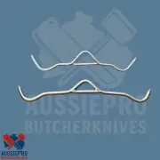STAINLESS STEEL GAMBREL HOOKS MEDIUM/ LARGE HEAVY DUTY BUTCHER HUNTING FARM