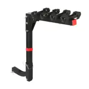 Giantz 4 Bicycle Carrier Bike Rack Rear Car Hitch Mount 2" Foldable Black