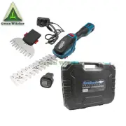 2 IN 1 Archer 2 x Batteries Cordless Compact Hedge Shrub & Grass Shear Pruner
